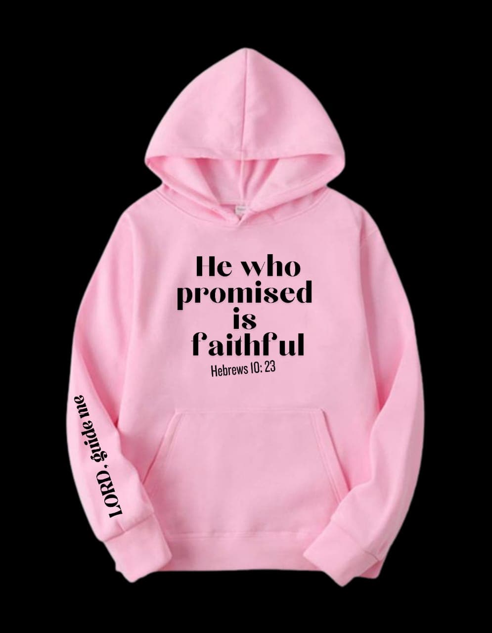 He Who Promised Is Faithful in Pink