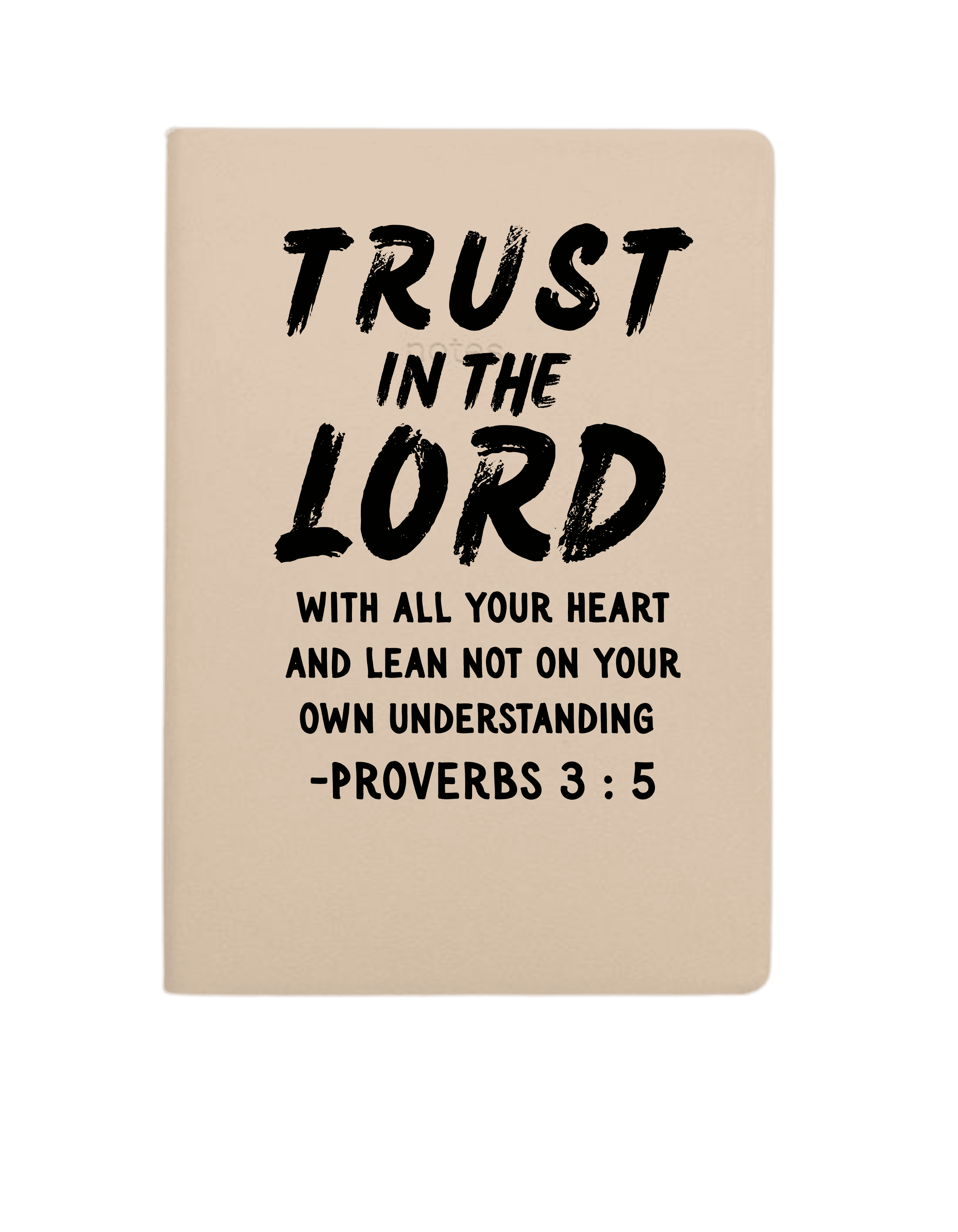 Faith in the Lord Journal in white
